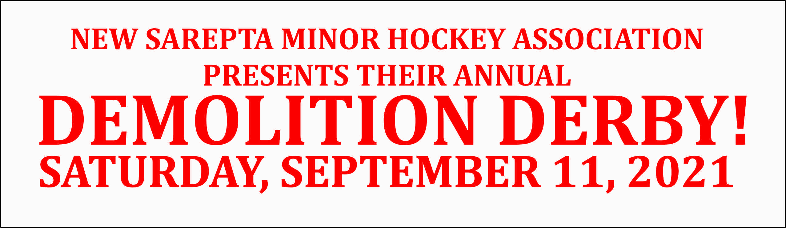 New Sarepta Minor Hockey Association Website by RAMP InterActive